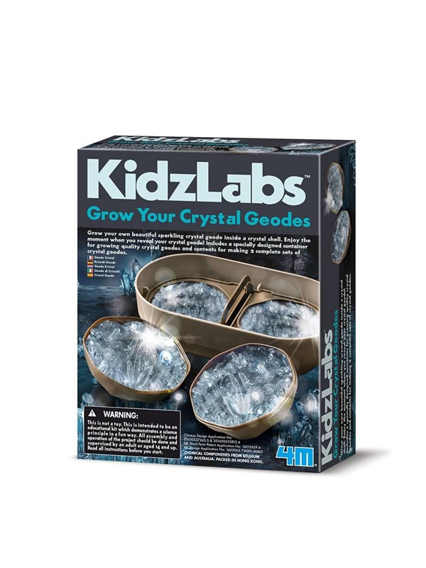 4M Kidz Labs/Grow your crystal geodes