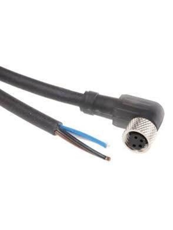 TELEMECANIQUE SENSORS Sensor cable  pur m8 4-pin female angled 5 meters xzcp1041l5