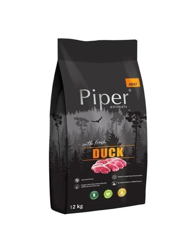 Dolina Noteci Piper Animals with duck - dry dog food - 12 kg