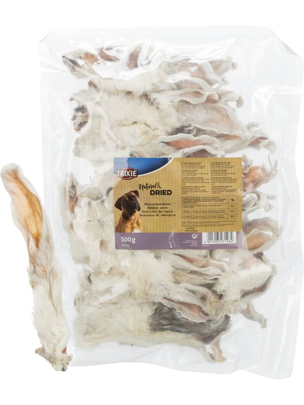 Trixie Dog Treats Rabbit Ears 500 g