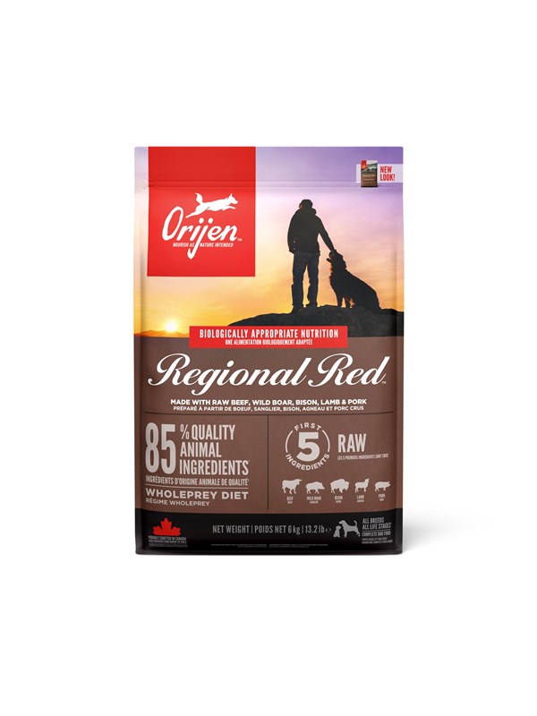 ORIJEN Regional Red Complete Dry Dog Food 6kg