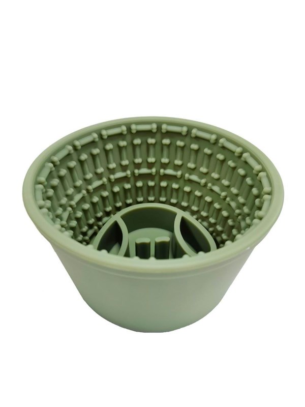 Nordic Paws - Lickcup Duke - Green - 16x12cm