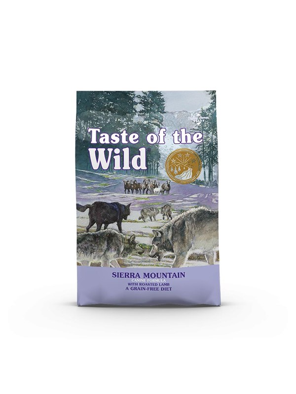 Taste of the Wild Sierra Mountain Canine Formula With Roasted Lamb Grain-Free 2kg