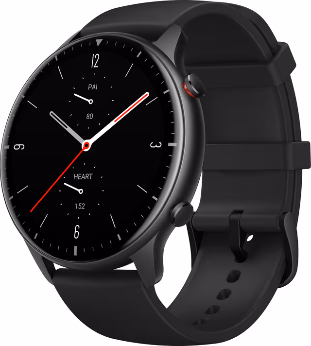 Amazfit GTR 2 Sport Edition aluminium smartklokke (obsidian black)