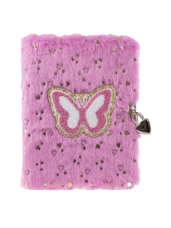 Tinka DIARY PLUSH ROSA SOMMERFUGL