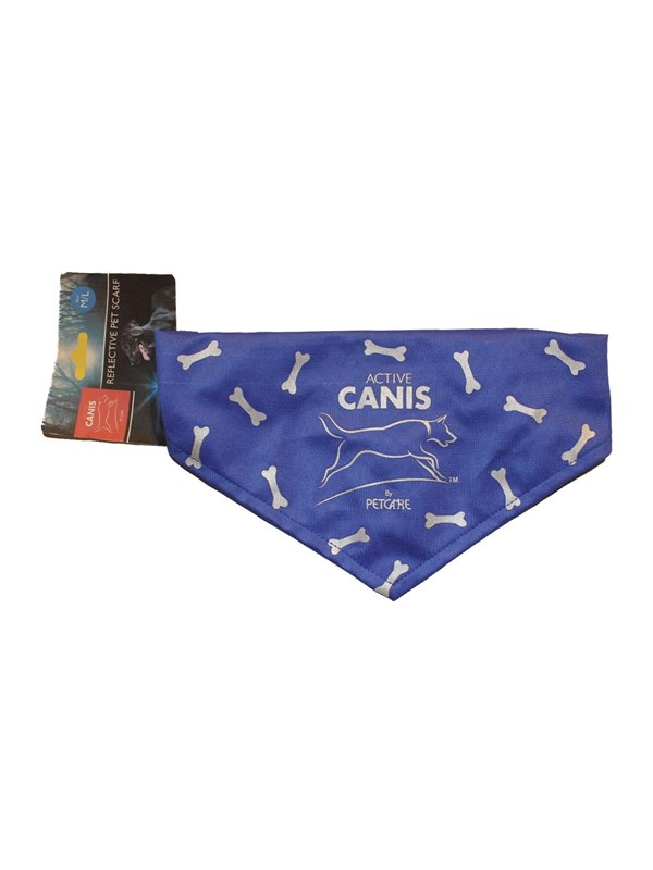 Active Canis Reflekterende skjerf blå L/XL