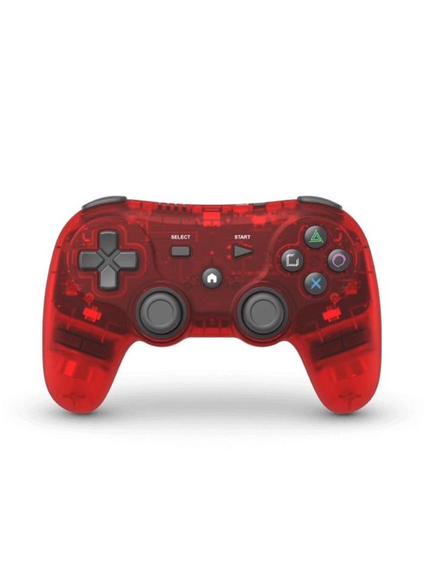 Retro Fighters Defender Pro BT - Red - Wireless Controller - Sony PlayStation 2