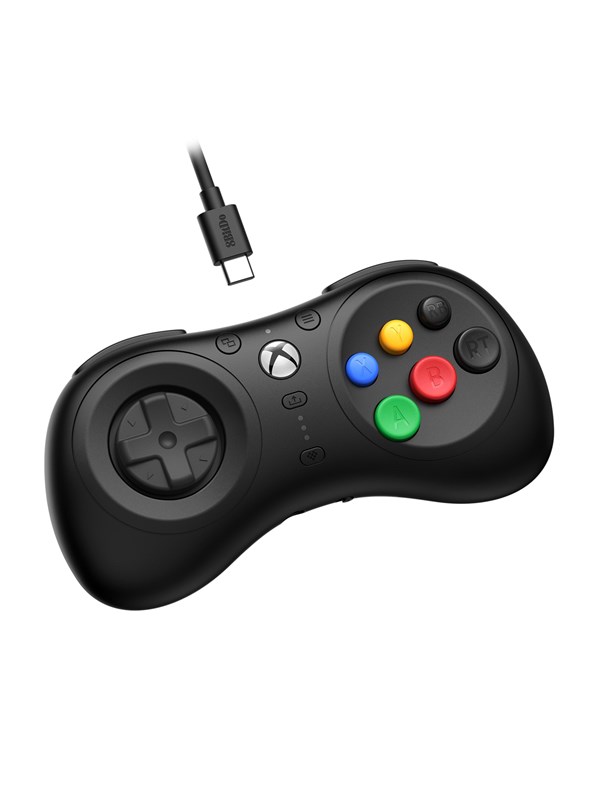 8BitDo M30 Wired Controller Xbox Black - Wired Controller - Microsoft Xbox One