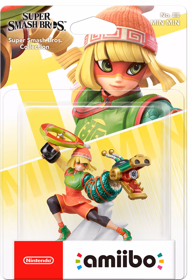 Nintendo Amiibo karakter - Super Smash Bros. Collection - Min Min