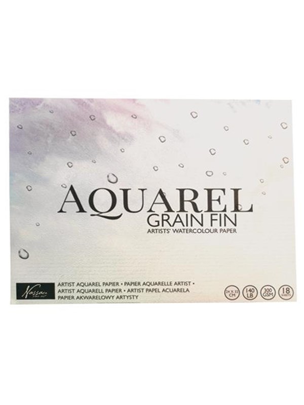 Nassau Watercolor pad 24*32cm. 18 sheets. 300g.
