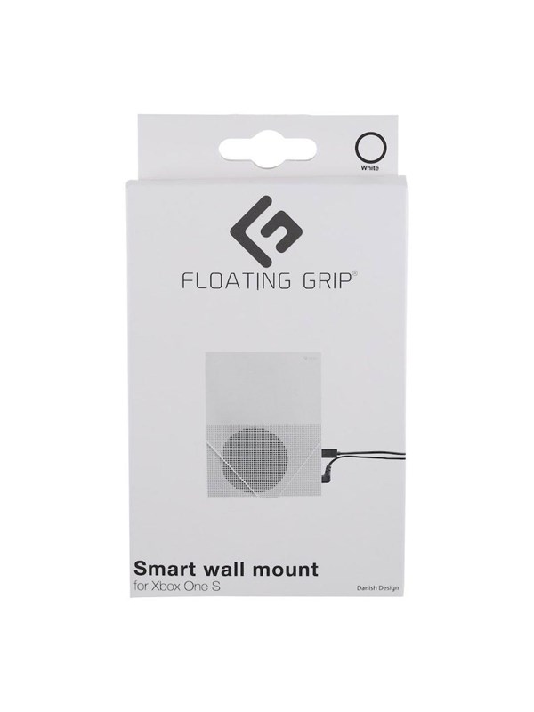 Floating Grip Xbox One S Wall Mount - White - Miscellaneous Tilbehør til spillkonsoll - Microsoft Xbox One S