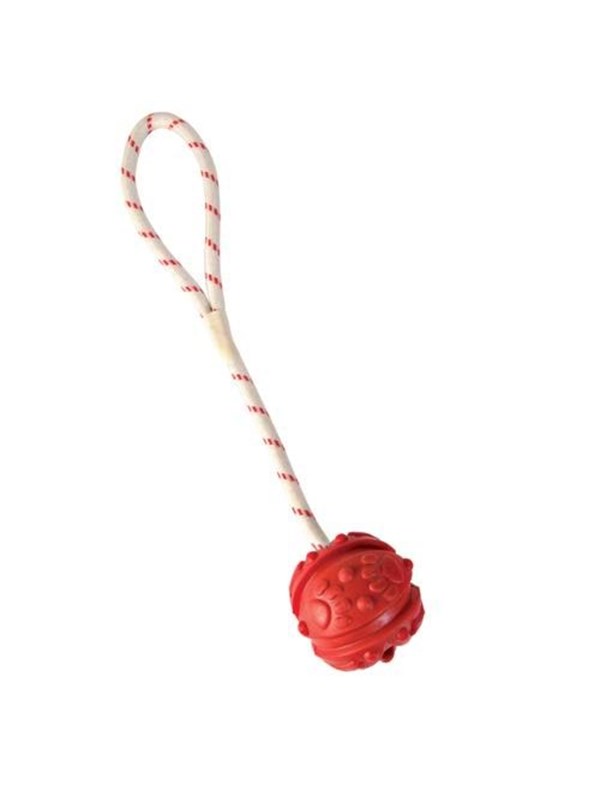 Trixie Ball on Rope ø 4.5/35 cm assorted colours