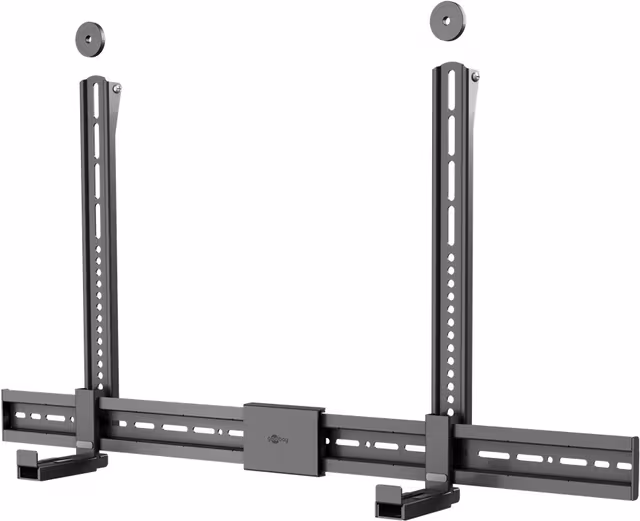 Soundbar-feste for TV-er Universal, svart
