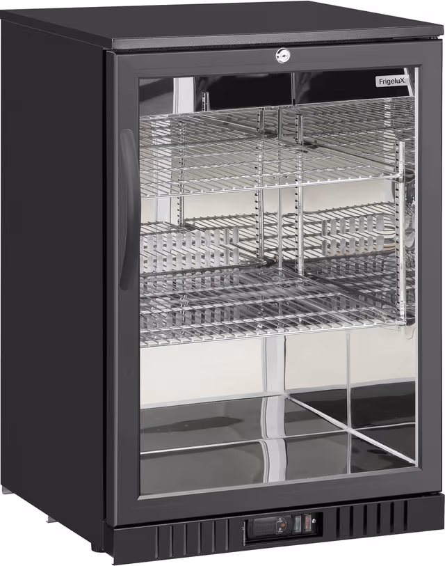 FrigeluX Barkjøleskap AB130MIR (sort)