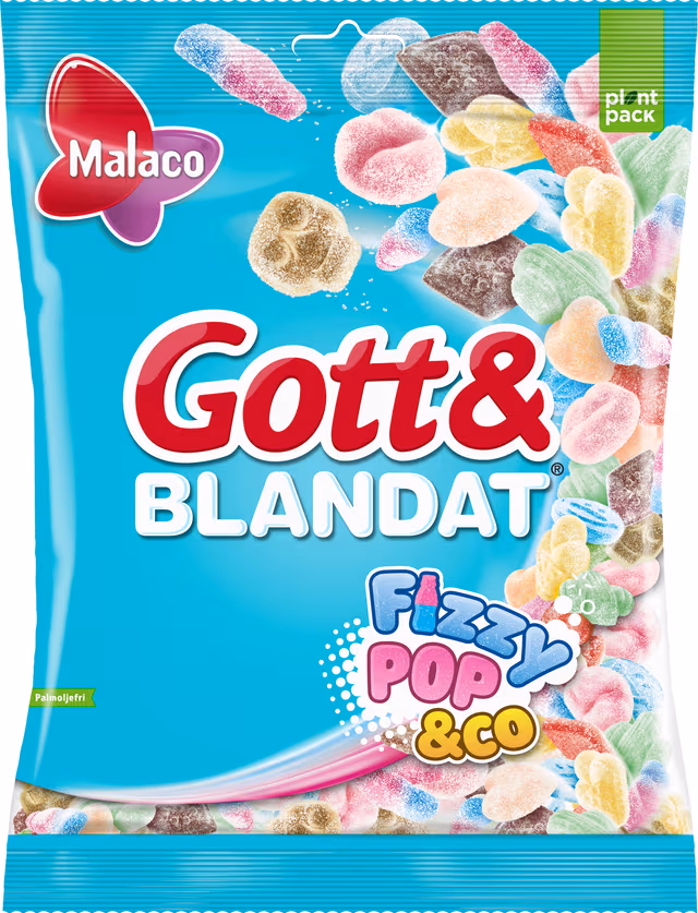 Malaco Gott & Blandat surt godteri