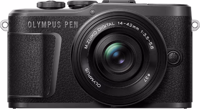 Olympus Pen kompakt systemkamera E-PL10 (sort)