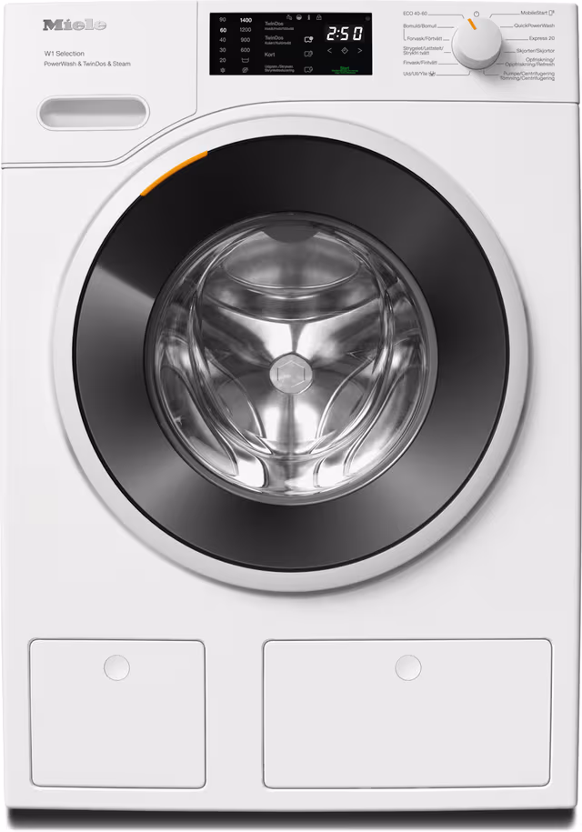 Miele Vaskemaskin WSG883 WCS PWash&TDos&Steam (9kg)