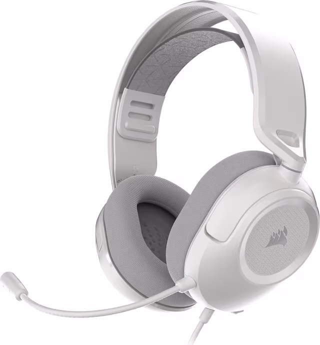 Corsair HS35 V3 gaming-headset (hvit)