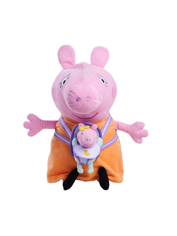 Peppa Pig Mummy Pig + Evie 33 cm