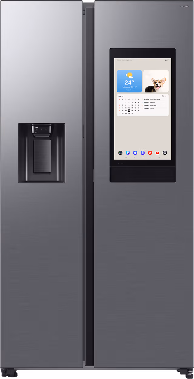 Samsung Side-by-Side RS90F66BETEF (rustfritt stål)