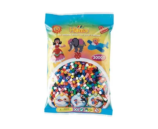 Hama Ironing Beads Mix - Standard 3000 pcs