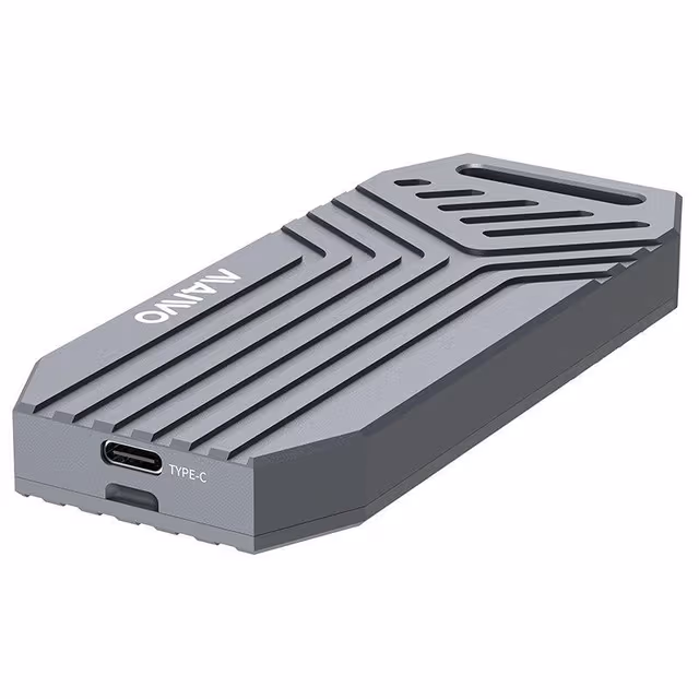 MAIWO USB4.0 NVMe eksternt skap 8TB M og B&M nøkkel 2280
