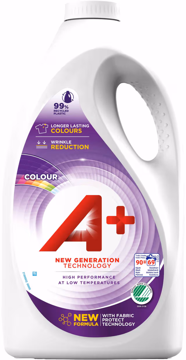A+ Colour flytende vaskemiddel 50411 (3,6L)
