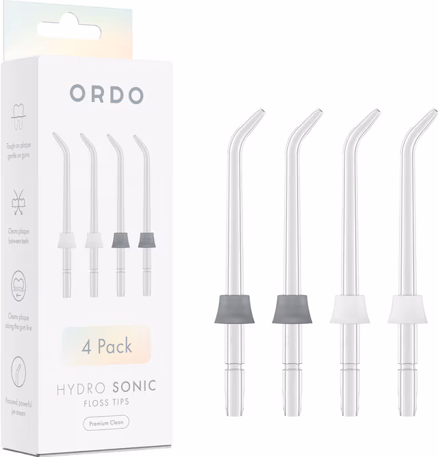 Ordo Hydro Sonic Premium Clean flosstupper 43338 (4-pakk)