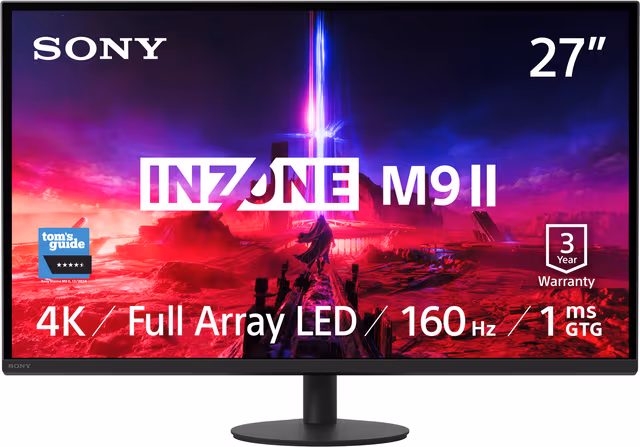 Sony Inzone M9II 27" UHD/IPS/160Hz/1ms/HAS gamingskjerm