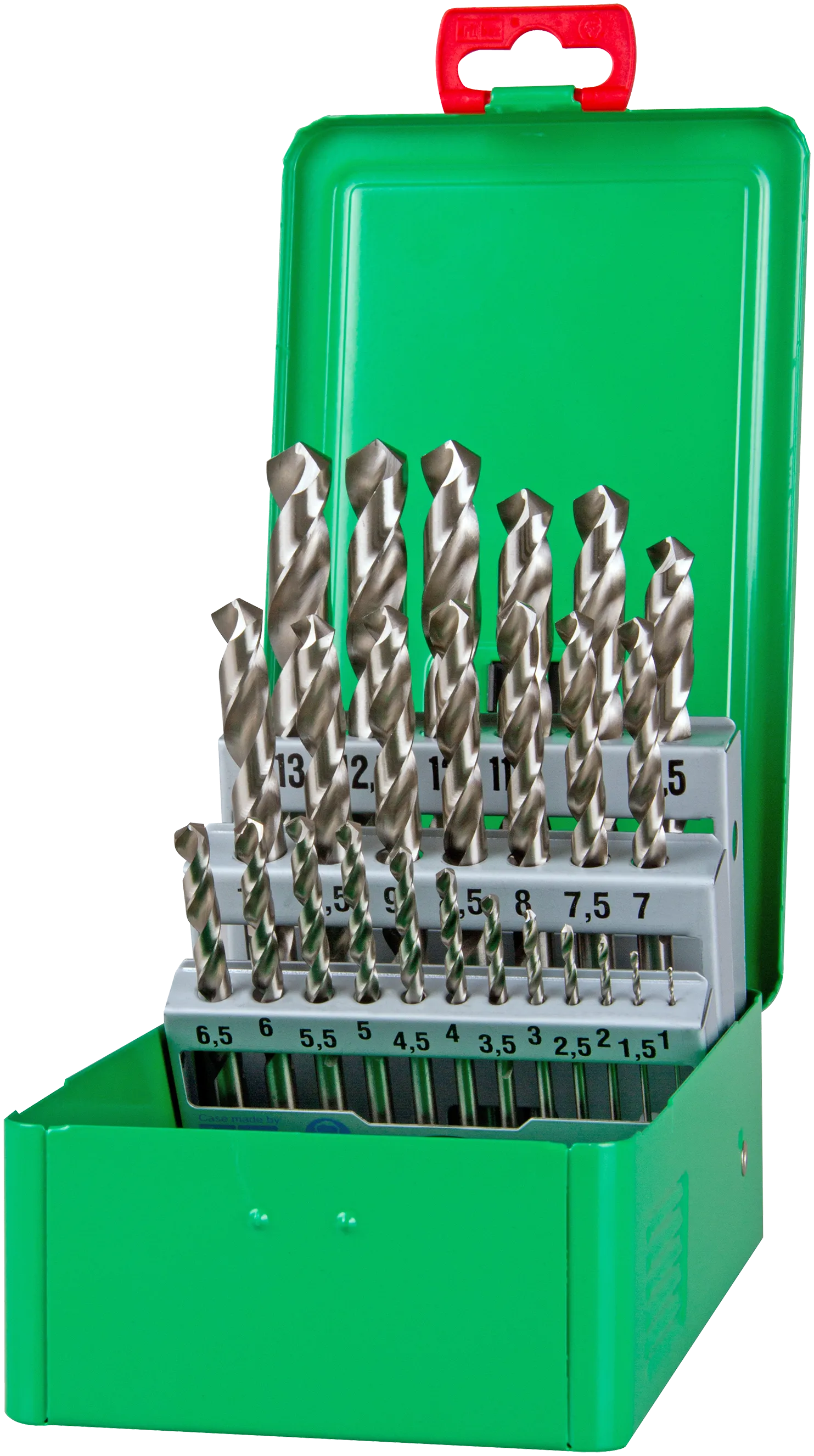 DJ TOOLS spiralborsett DIN338 HSS-G 1-13 mm×0,5 mm