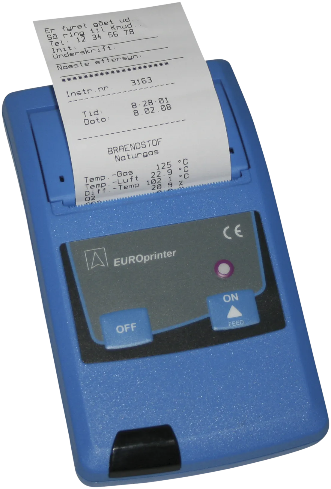 Europrinter-Infrarød termoprinter