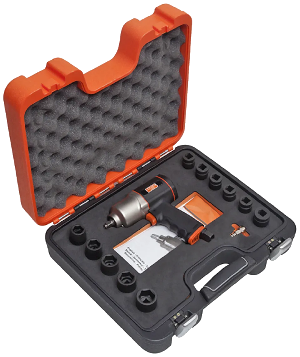 Pneumatisk slagtrekker 1/2" m/topper 10-24 mm BP815K1