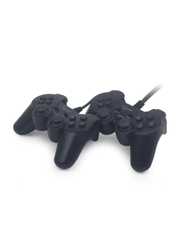 Gembird USB Dual Vibration Gamepad (Dual pack) - Wired Controller - PC