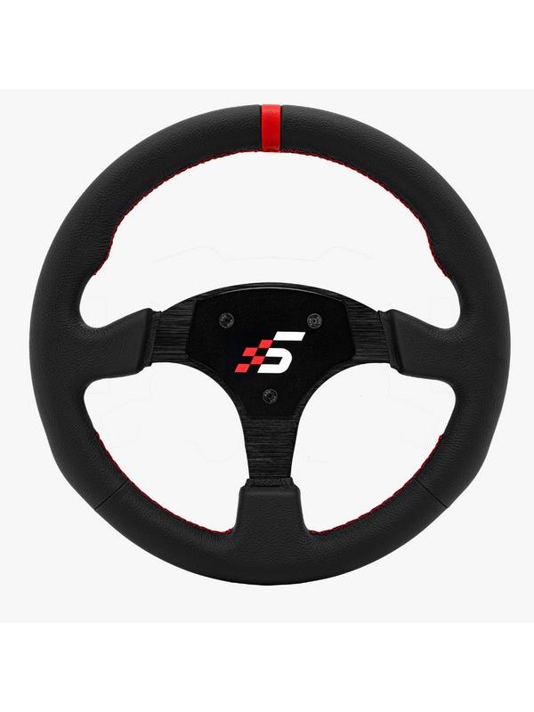 Simagic Rounded Wheel without HUB - Leather - 330mm