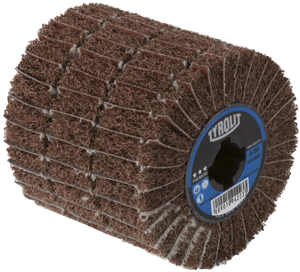 Sliperull fleece spiral 100×100×19,1 mm K60