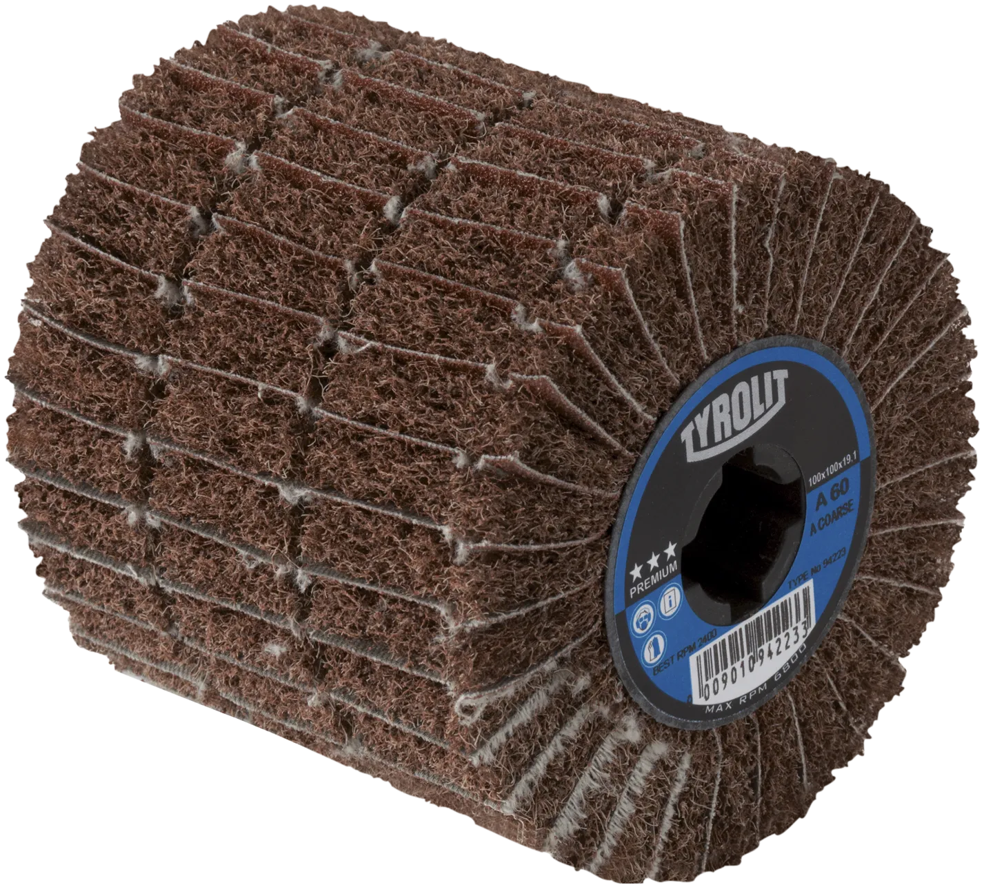 Sliperull vlies spiral 100×100×19,1 mm K80