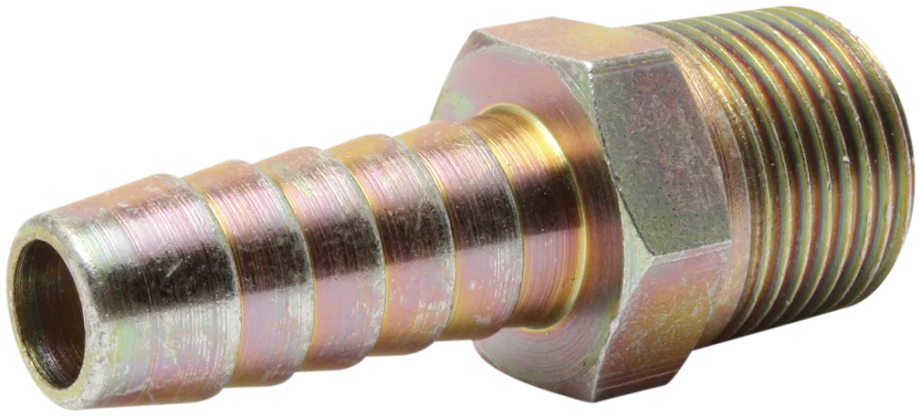 Slangestuds 1/4" udv. gevind × 3/8" 10 mm