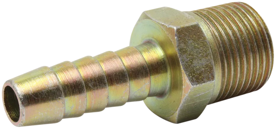 Slangestuds 3/8" udv. gevind × 1/4" 6 mm