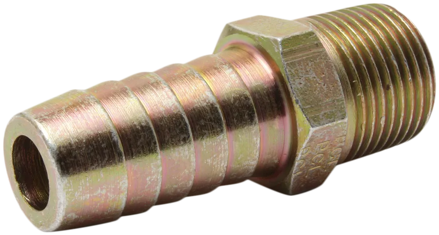 Slangestuds 3/8" udv. gevind × 1/2" 12 mm