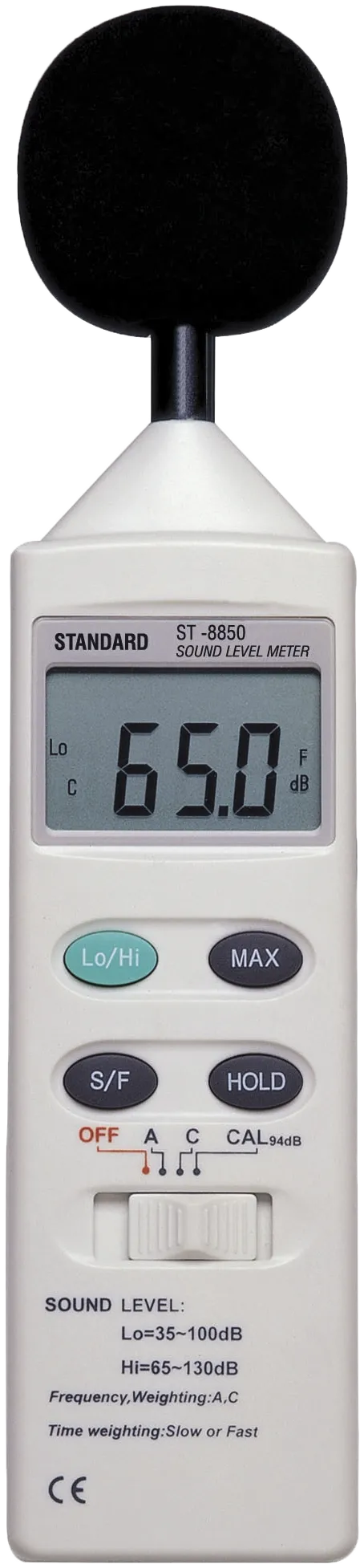 GF lyd-/støymåler FSM-130+