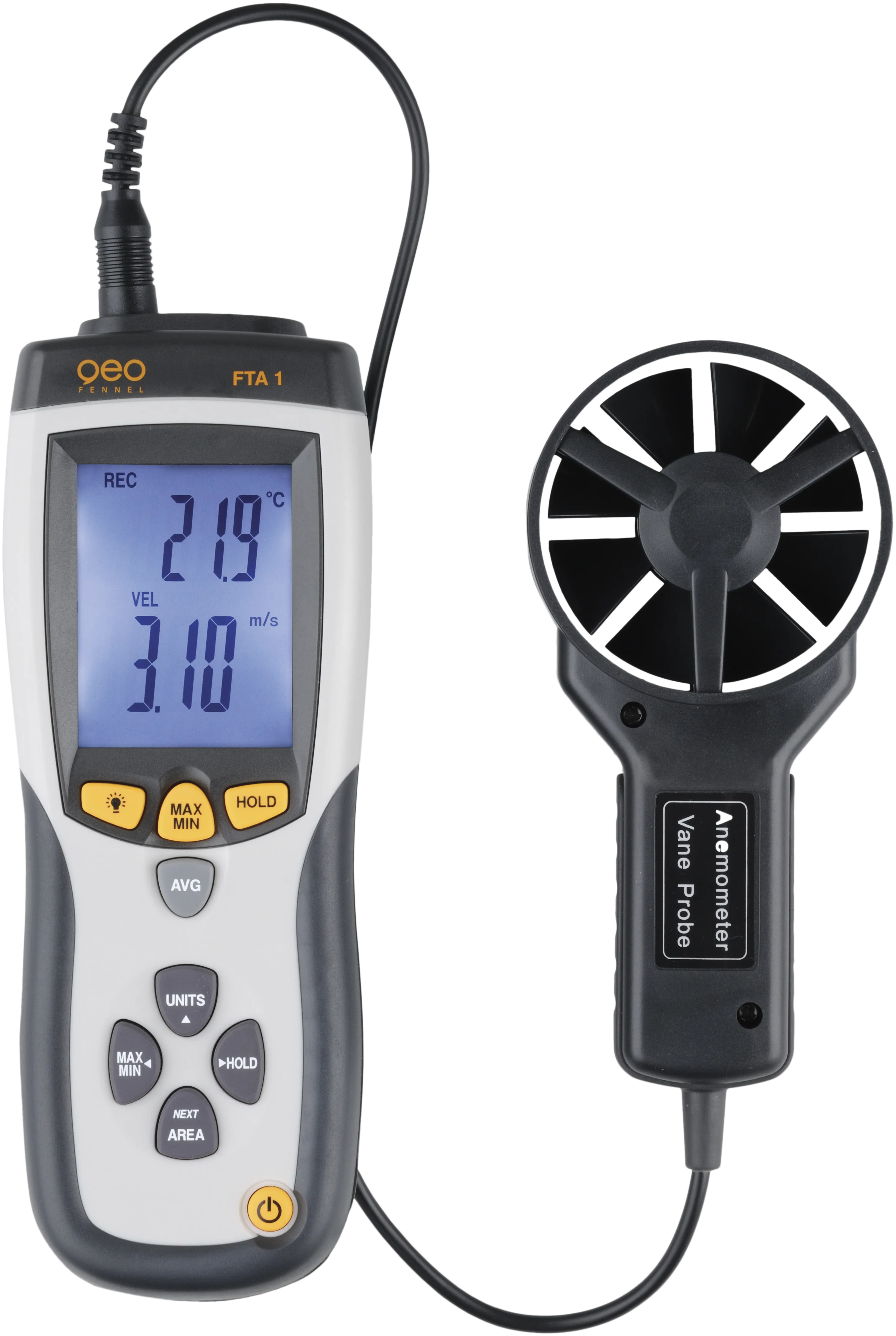 GF termometer/vindmåler FTA 1