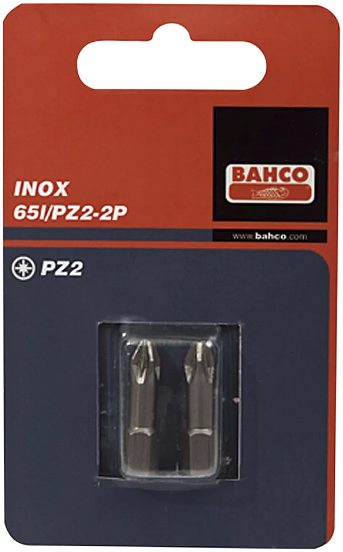 Bits 1/4" PZ3×25 mm rustfrie pk/2