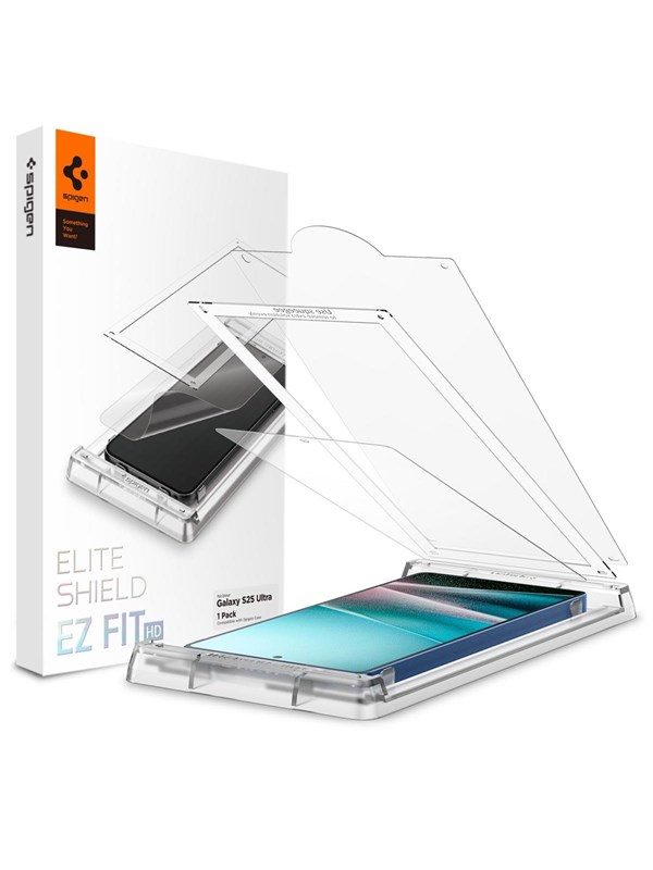 Spigen EliteShield EZ Fit HD 1 Pack - Samsung Galaxy S25 Ultra