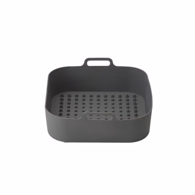 Silikonskål til Air Fryer Grå 20 cm