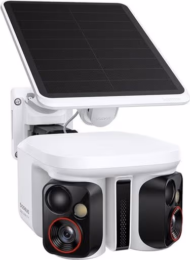 Baseus Security X1 Pro Dual Surveillance Camera med solcellelading / utendørs kamera