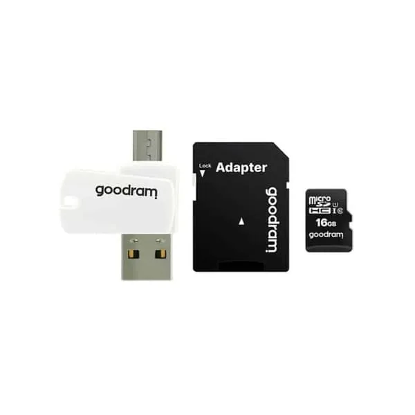 GOODRAM 16GB microCARD all in one cl10 UHS I