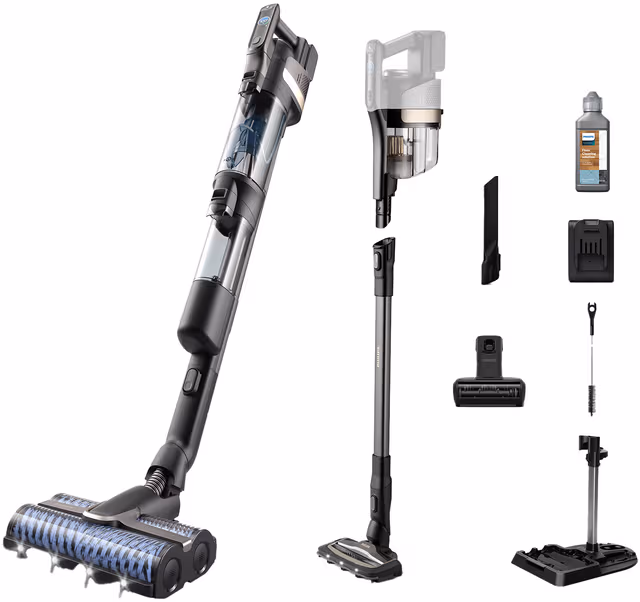 Philips 9000 Series AquaTrio trådløs støvsuger XW9463/11 (sort)