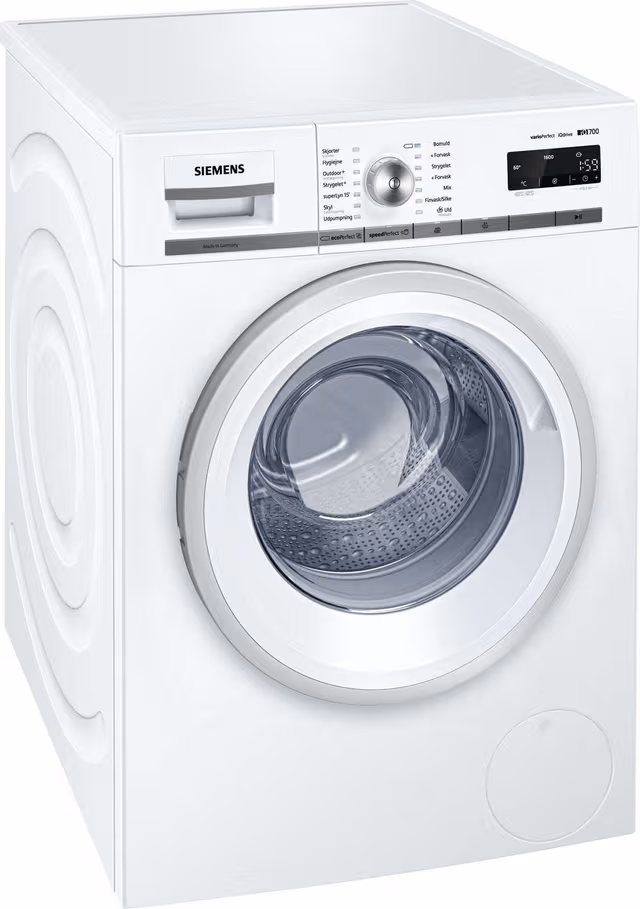 Siemens IQ700 iSensoric vaskemaskin WM16W468DN - brukt
