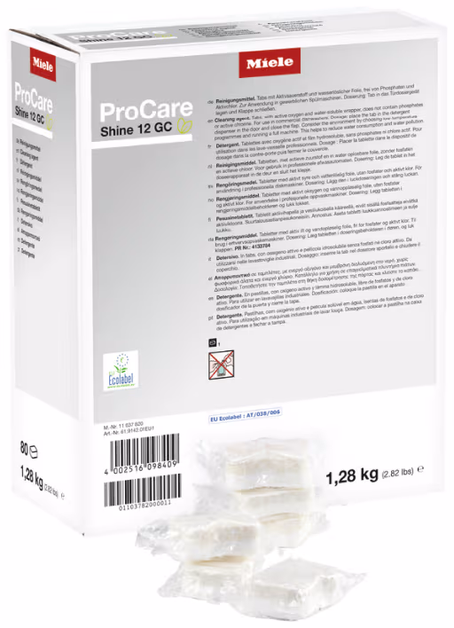 Miele ProCareShine vaskemiddeltabletter MIELE11037820
