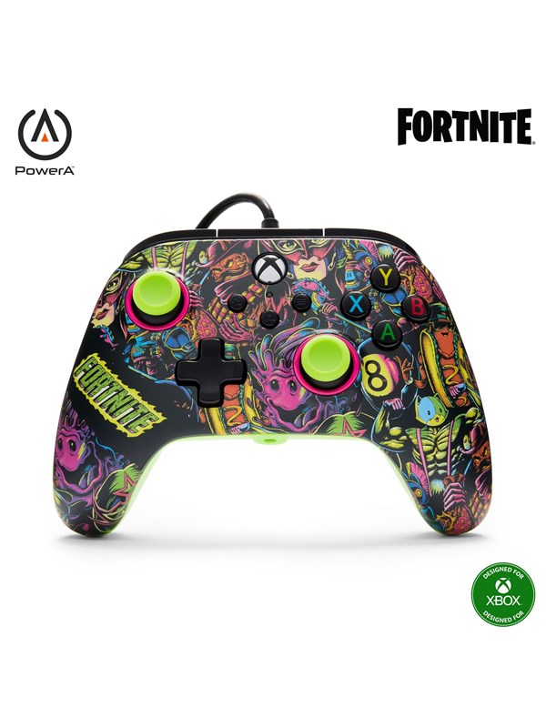 PowerA Advantage Wired Controller for Xbox Series X|S - Fortnite Glow